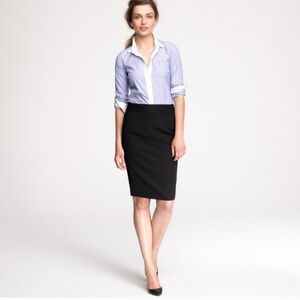 J.Crew Factory Wool Blend Pencil Skirt